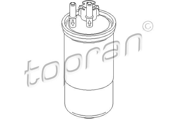TOPRAN Топливный фильтр 302 132