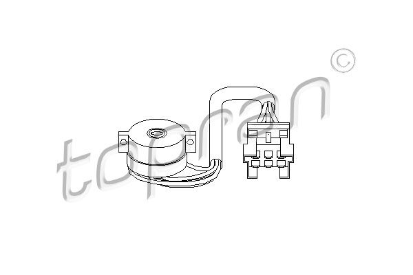 TOPRAN Переключатель зажигания 302 435