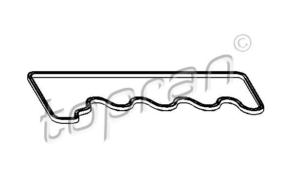 TOPRAN Прокладка, крышка головки цилиндра 401 089