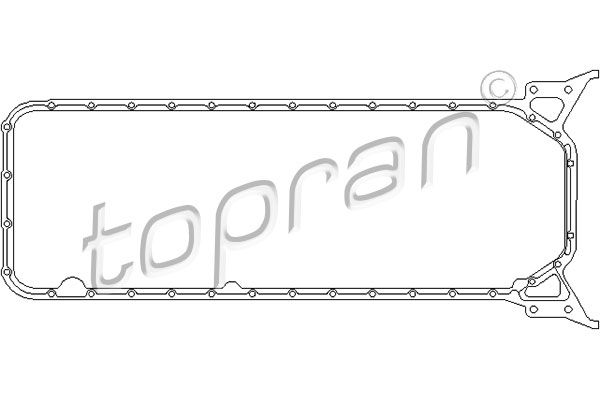 TOPRAN Прокладка, масляный поддон 401 225