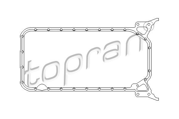 TOPRAN Прокладка, масляный поддон 401 226