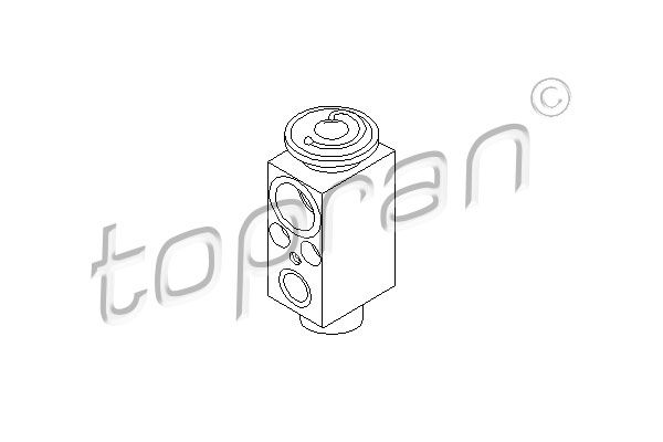 TOPRAN Расширительный клапан, кондиционер 401 523