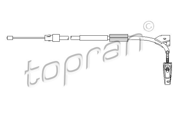 TOPRAN Trose, Stāvbremžu sistēma 407 781