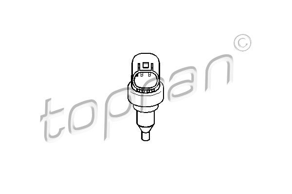 TOPRAN Датчик, температура охлаждающей жидкости 407 872