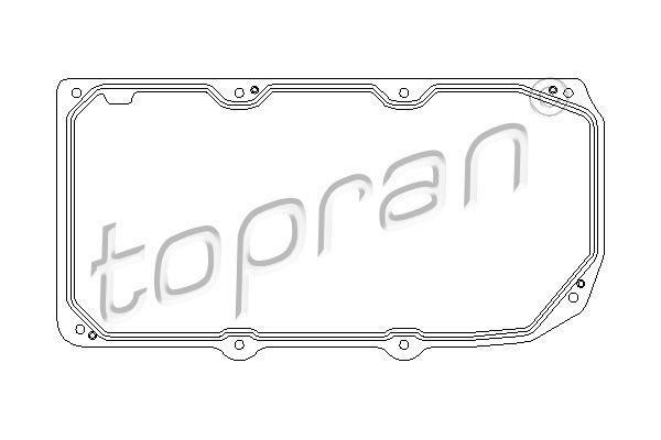 TOPRAN Blīve, Eļļas vācele-Autom. pārnesumkārba 407 904