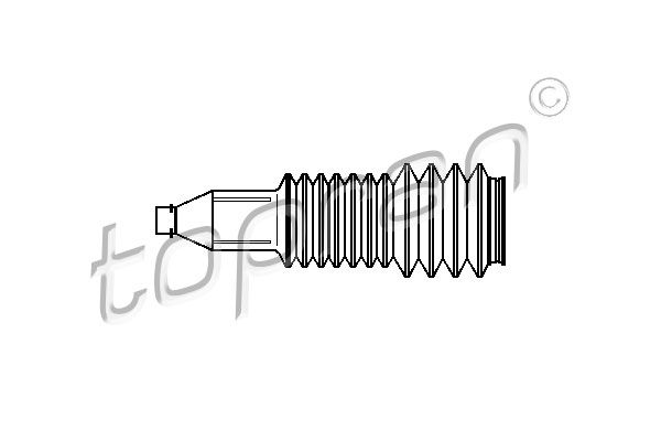 TOPRAN Пыльник, рулевое управление 407 940