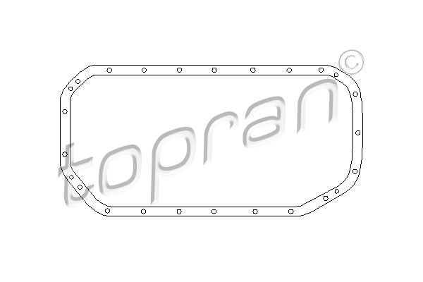 TOPRAN Прокладка, масляный поддон 500 777