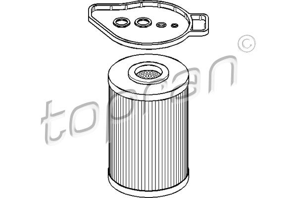 TOPRAN Eļļas filtrs 501 180