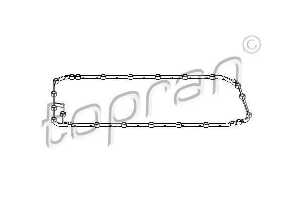 TOPRAN Прокладка, масляный поддон 501 409