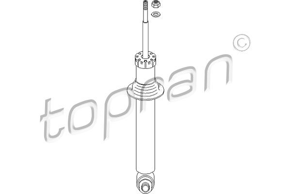 TOPRAN Амортизатор 501 641