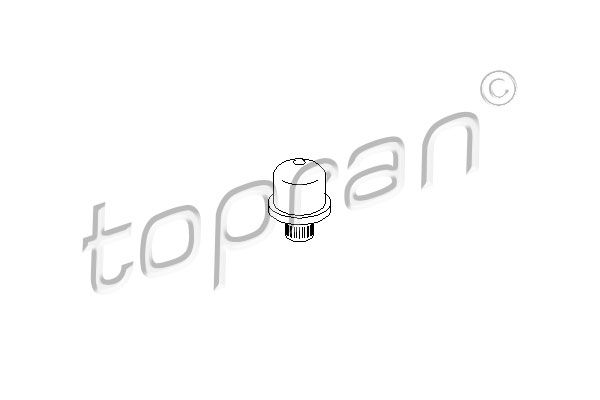 TOPRAN Болт с шаровой головкой, управление сцеплением 700 667