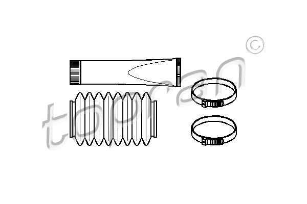 TOPRAN Комплект пыльника, рулевое управление 720 237