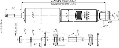 TRIALLI Amortizators AH 01005