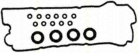 TRISCAN Blīvju komplekts, Motora bloka galvas vāks 515-4568