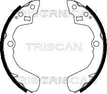 TRISCAN Комплект тормозных колодок 8100 10524