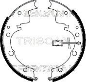 TRISCAN Комплект тормозных колодок 8100 15558