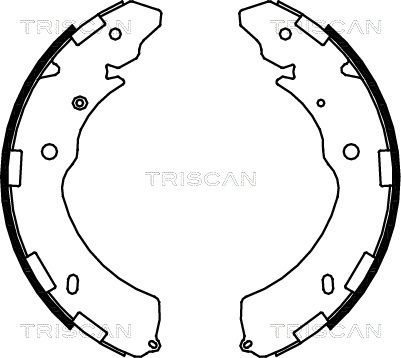 TRISCAN Bremžu loku komplekts 8100 42021