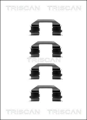 TRISCAN Комплектующие, колодки дискового тормоза 8105 101621