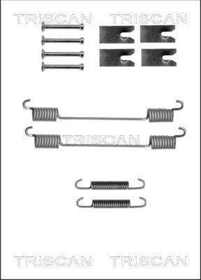 TRISCAN Piederumu komplekts, Bremžu loki 8105 102601