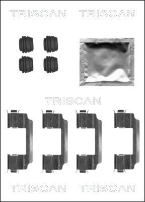 TRISCAN Комплектующие, колодки дискового тормоза 8105 131646