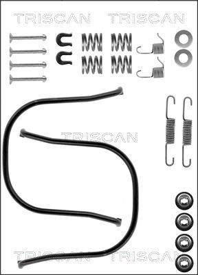 TRISCAN Комплектующие, тормозная колодка 8105 142503