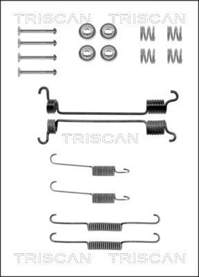 TRISCAN Piederumu komplekts, Bremžu loki 8105 142561