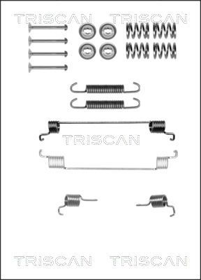 TRISCAN Комплектующие, тормозная колодка 8105 152540