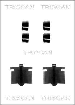 TRISCAN Комплектующие, колодки дискового тормоза 8105 161539