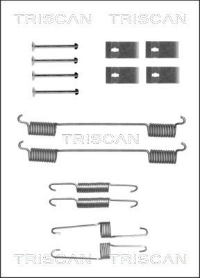 TRISCAN Комплектующие, тормозная колодка 8105 182004