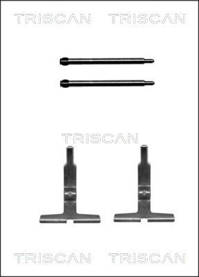 TRISCAN Комплектующие, колодки дискового тормоза 8105 231591