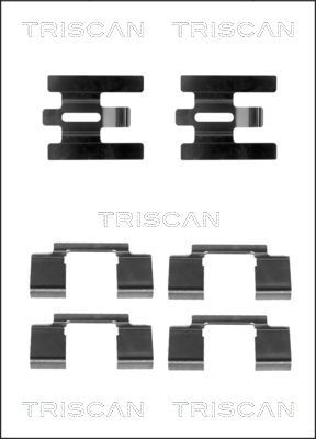 TRISCAN Комплектующие, колодки дискового тормоза 8105 271603