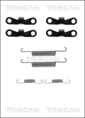 TRISCAN Piederumu komplekts, Stāvbremzes mehānisma bremžu  8105 272575