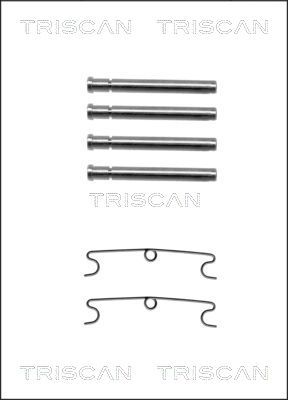 TRISCAN Комплектующие, колодки дискового тормоза 8105 291601