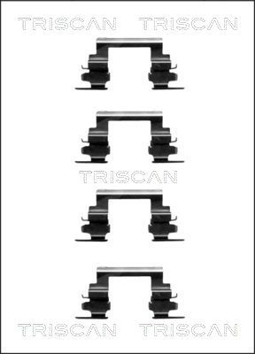 TRISCAN Комплектующие, колодки дискового тормоза 8105 421588