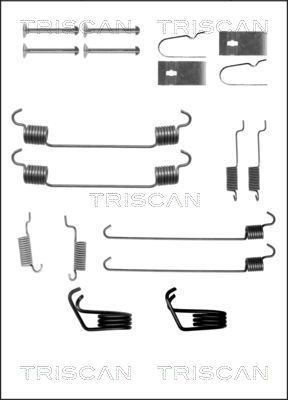 TRISCAN Piederumu komplekts, Bremžu loki 8105 502557