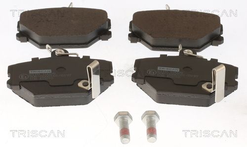 TRISCAN Комплект тормозных колодок, дисковый тормоз 8110 10025