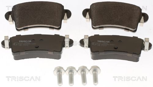 TRISCAN Комплект тормозных колодок, дисковый тормоз 8110 10528