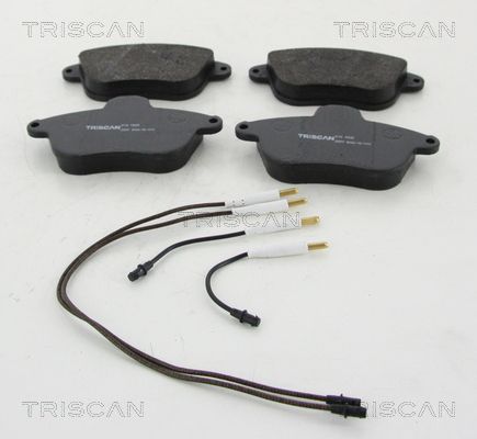 TRISCAN Комплект тормозных колодок, дисковый тормоз 8110 10605