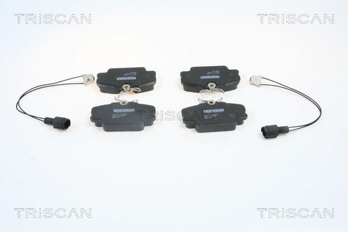 TRISCAN Комплект тормозных колодок, дисковый тормоз 8110 11948