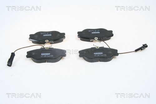TRISCAN Комплект тормозных колодок, дисковый тормоз 8110 12001