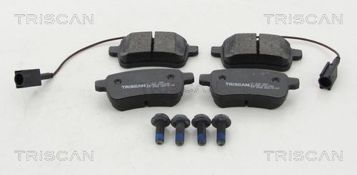 TRISCAN Комплект тормозных колодок, дисковый тормоз 8110 12027