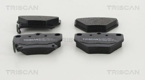 TRISCAN Комплект тормозных колодок, дисковый тормоз 8110 13047