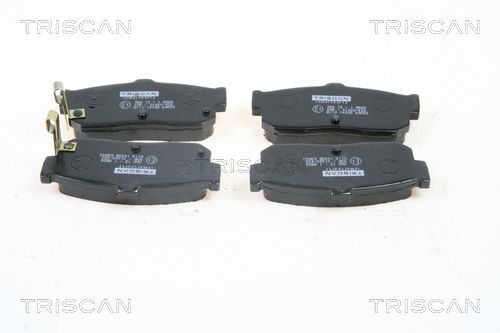 TRISCAN Комплект тормозных колодок, дисковый тормоз 8110 14038