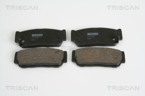 TRISCAN Комплект тормозных колодок, дисковый тормоз 8110 18015