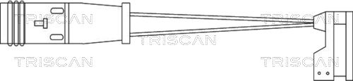 TRISCAN Indikators, Bremžu uzliku nodilums 8115 10009