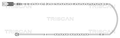 TRISCAN Indikators, Bremžu uzliku nodilums 8115 11018