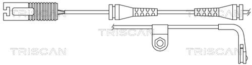 TRISCAN Indikators, Bremžu uzliku nodilums 8115 11022