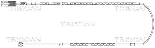TRISCAN Indikators, Bremžu uzliku nodilums 8115 11024