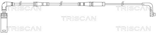TRISCAN Indikators, Bremžu uzliku nodilums 8115 11027