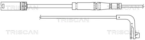 TRISCAN Сигнализатор, износ тормозных колодок 8115 11034